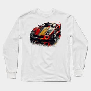 Ferrari F40 Long Sleeve T-Shirt